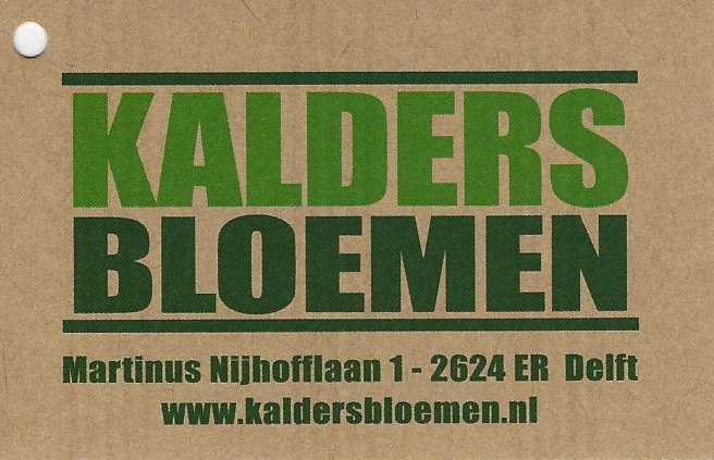 Kalders kaartje